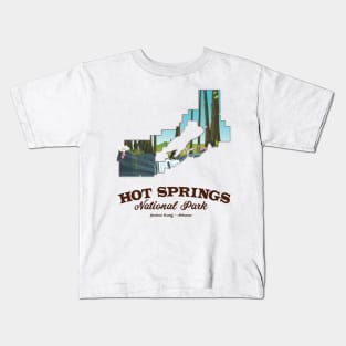 Hot springs national park Kids T-Shirt